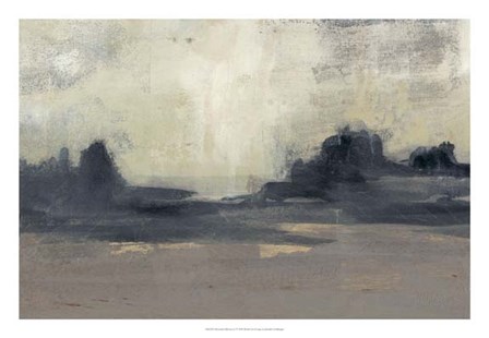 Mountain Silhouette I by Jennifer Goldberger art print
