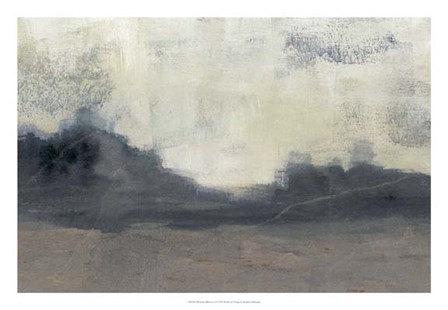 Mountain Silhouette II by Jennifer Goldberger art print