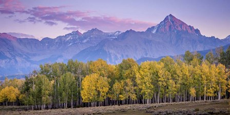 Fall and the Mountains by Dan Ballard art print