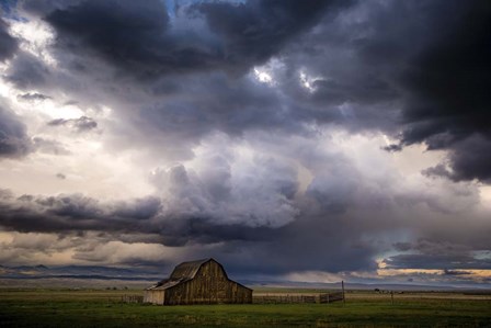 Stormy Barn 04 by Dan Ballard art print