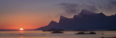 Sunset Silhouette by Dan Ballard art print