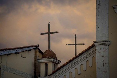 Church Rooftop by Dan Ballard art print