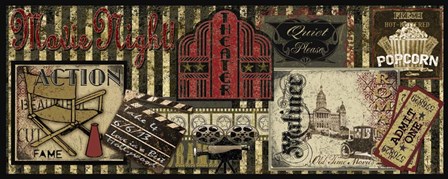 Theater Sign by Jean Plout art print