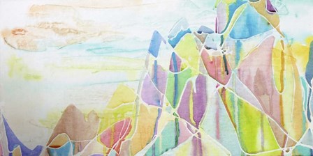 Monte San Valentin by Lauren Moss art print