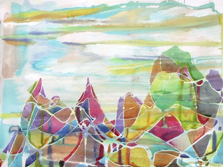 Mt. Kenderick by Lauren Moss art print