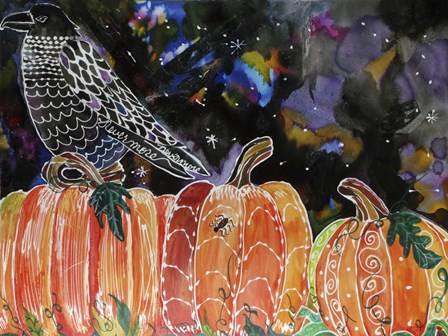 Poe by Lauren Moss art print