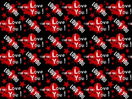 Love You 3 by Roseanne Jones art print