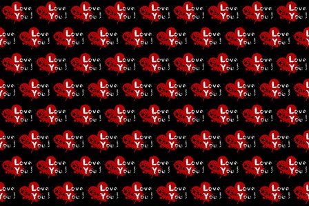 Love You 5 by Roseanne Jones art print