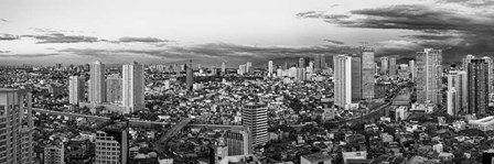 Metro Manila, Manila, Philippines by Panoramic Images art print