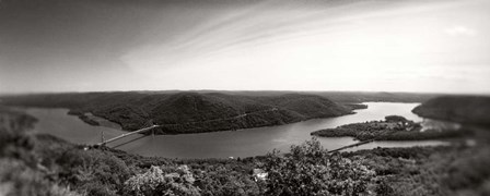 Hudson River from Bear Mountain, Bear Mountain State Park, New York by Panoramic Images art print
