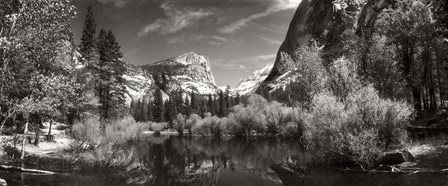 Mirror Lake in Yosemite National Park, Mariposa County, California by Panoramic Images art print