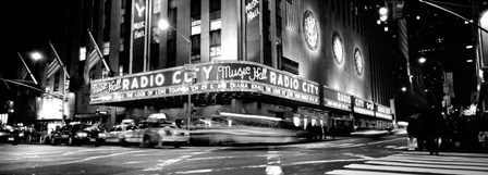 Manhattan, Radio City Music Hall, NYC, NY by Panoramic Images art print