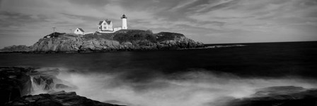 Nubble Lighthouse, York, York County, Maine by Panoramic Images art print