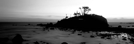 Battery Point Lighthouse circa 1856, Crescent City, California by Panoramic Images art print