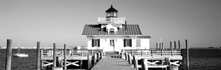 Roanoke Marshes Lighthouse, Outer Banks, North Carolina by Panoramic Images art print