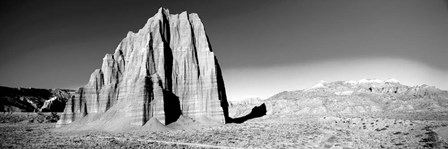 Cliff in Capitol Reef National Park against blue sky, Utah by Panoramic Images art print