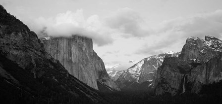 Clouds over mountains, Yosemite National Park, California by Panoramic Images art print