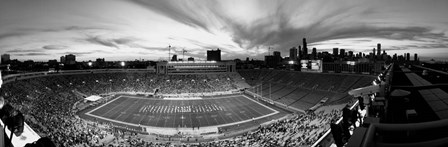 Soldier Field Football, Chicago, Illinois by Panoramic Images art print