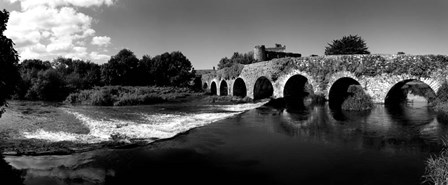 Thirteen Arch Bridge over the River Funshion, Glanworth, Ireland by Panoramic Images art print