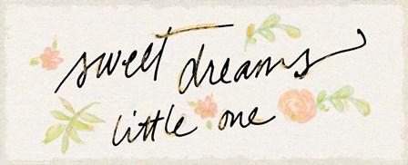 Sweet Dreams Little One by Sue Schlabach art print