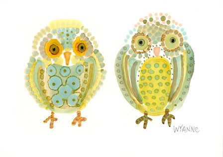 Baby Birds by Wyanne art print