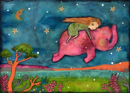 Come Dream With Me by Wyanne art print