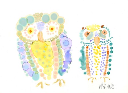 Ruffled Feathers by Wyanne art print