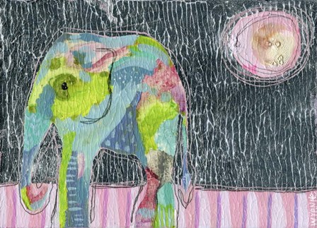 Summer Ellie by Wyanne art print