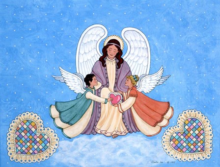 Angel of Love by Sheila Lee art print