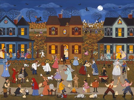 Trick or Treat by Sheila Lee art print