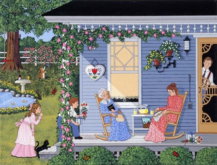 A Quiet Mother's Day by Sheila Lee art print