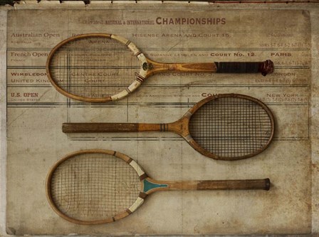 Game Set And Match by Symposium Design art print