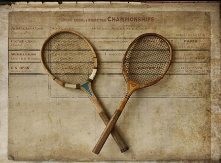 Tennis 2 by Symposium Design art print