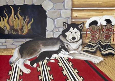 Best Of Friends by Jan Panico art print