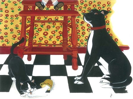 High Chair by Jan Panico art print