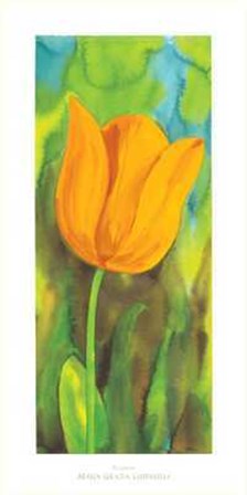 Tulipano by Maria Grazia Luffarelli art print