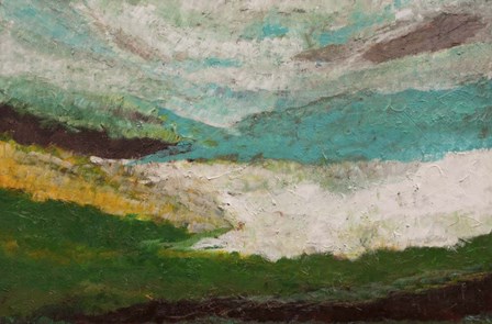 Coastal Viewpoint II by Hilary Winfield art print