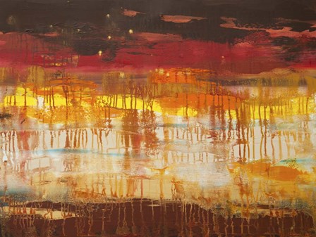 Lithosphere 107 by Hilary Winfield art print