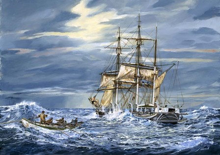 Stormy Seas by Jack Wemp art print