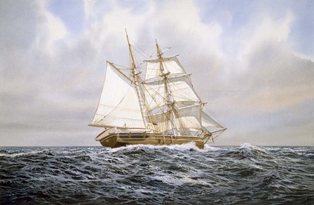 Brigantine by Jack Wemp art print