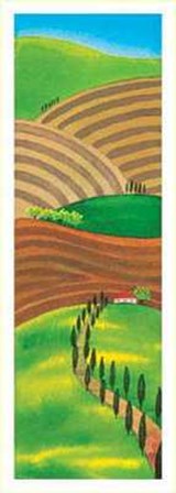 Colline Toscane II by Maria Grazia Luffarelli art print