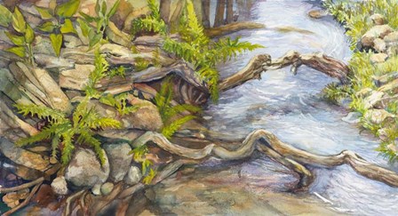 River Journey by Joanne Porter art print