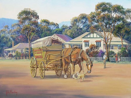 New Friends by John Bradley art print