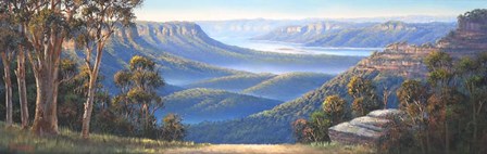 Early Morning - Narrowneck by John Bradley art print