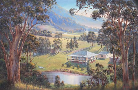 Gail's Place by John Bradley art print