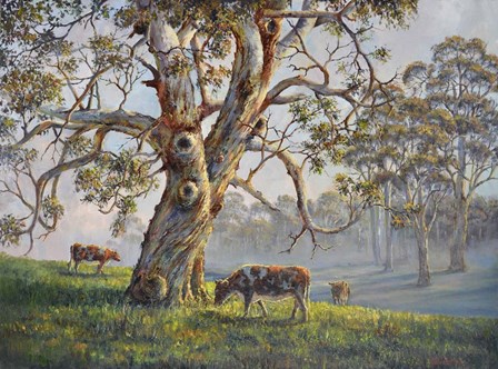 Gresford Gum 2 by John Bradley art print