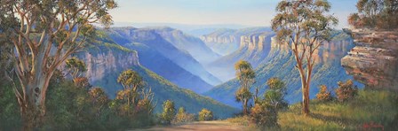 Late Afternoon - Blackheath by John Bradley art print