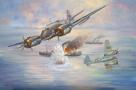 Clear The Decks by John Bradley art print