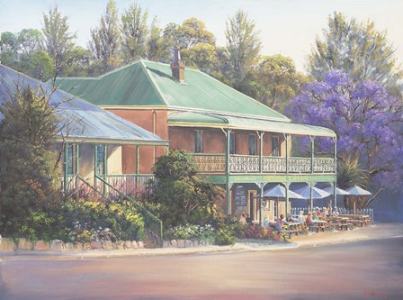 Paterson Inn by John Bradley art print