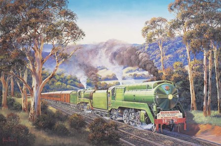 Western Endeavour by John Bradley art print